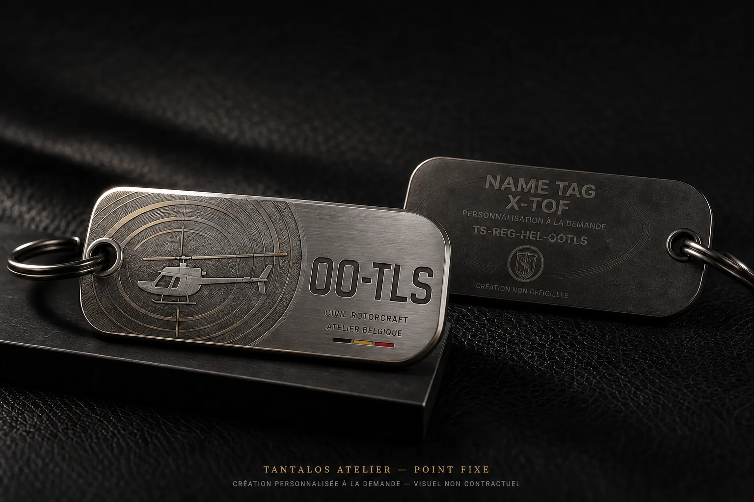 Prototype du Registration Tag Point Fixe avec X-TOF comme exemple de personnalisation